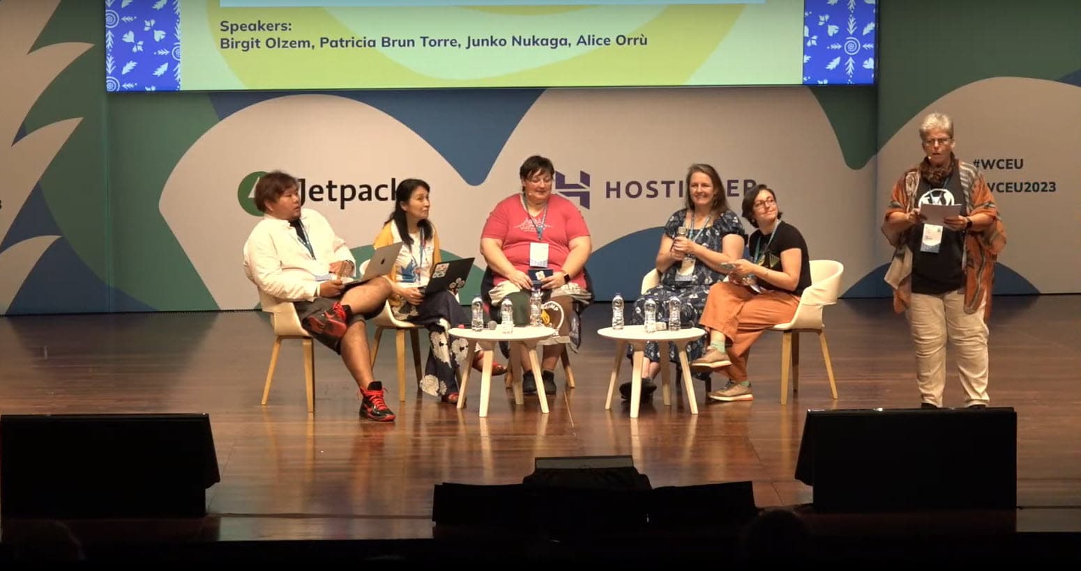 Photo of WordCamp Europe 2023 panel