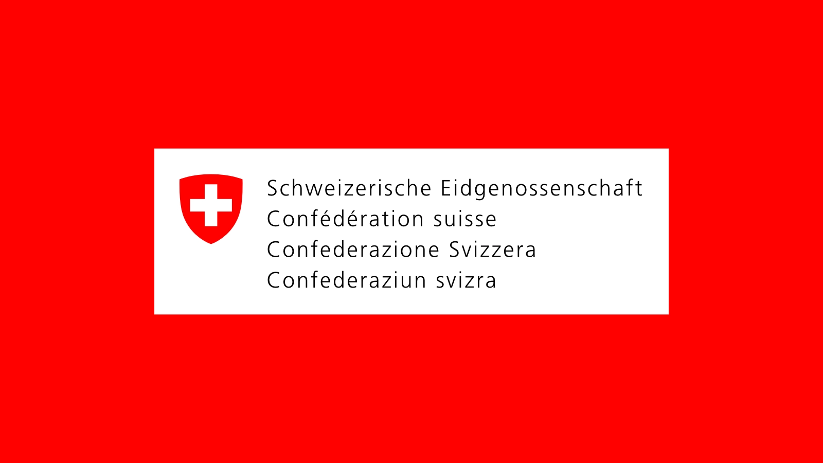 «Corporate Design Bund» Swiss government logo