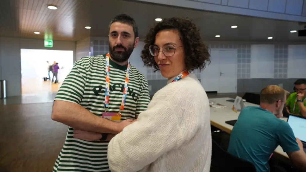 Photo of Juan and Isotta. Photo by Nilo Velez